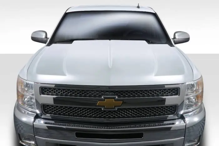Hassle-Free Returns Chevrolet Silverado Cowl Duraflex Body Kit- Hood 112750