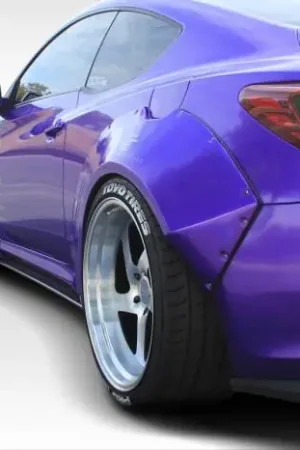 One Day Deal Hyundai Genesis Circuit Duraflex Fender Flares 112626