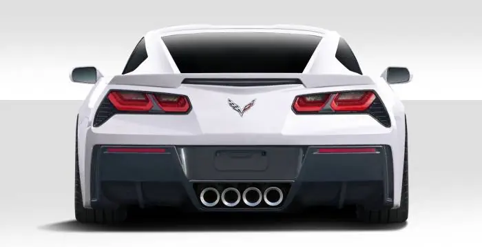 Place Order Chevrolet Corvette GT Concept Duraflex Rear Bumper Lip Body Kit 112436