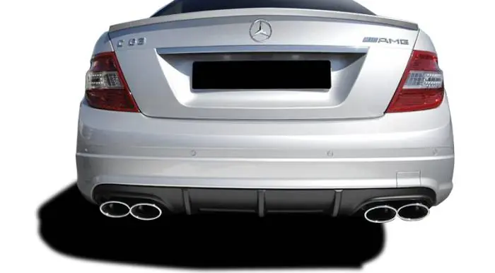 Save Now Mercedes C Class C63 w/ PDC V1 Look Vaero Rear Body Kit Bumper 109859