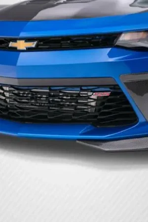 Super Sale Chevy Camaro Grid DriTech Carbon Fiber Front Bumper Lip Body Kit 113176