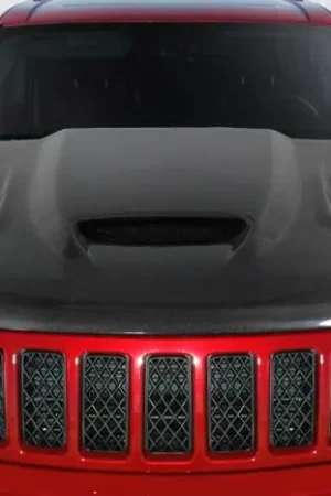 Same Day Shipping Jeep Grand Cherokee Hellcat Look DriTech Carbon Fiber Body Kit-Hood 113118