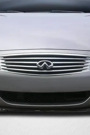 Infiniti G37 Chronos Carbon Fiber Front Bumper Lip Body Kit 113002 Crafted