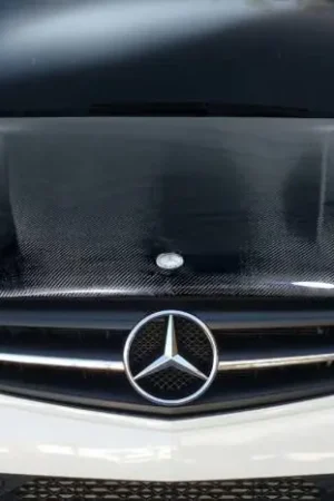 New Release Mercedes C Class C63 Look DriTech Carbon Fiber Body Kit- Hood 112987