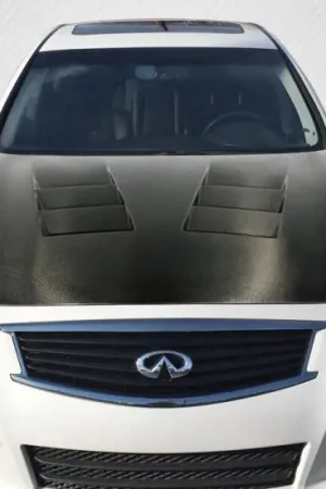 Infiniti G Sedan TS-1 DriTech Carbon Fiber Body Kit- Hood 112965 Discount