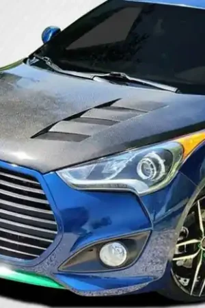 Hyundai Veloster AM-S DriTech Carbon Fiber Body Kit- Hood 112952 One Day Deal