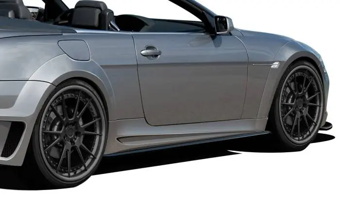 Crafted BMW 6 Series Convertible AF-2 Aero Function Widebody Fender Flares 109268