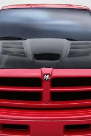 94-01 Dodge Ram Viper Look Dritech Carbon Fiber Body Kit- Hood 113120 Reduced Price