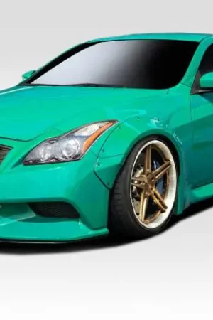 Fast Shipping 08-15 Fits Infiniti G Coupe LBW Duraflex Full Widebody Fender Body Kit!!! 113665