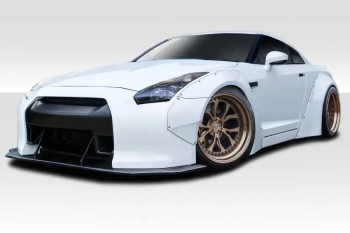 Editor’s Pick Nissan GT-R R35 LBW 6 Duraflex 6pcs Full Body Kit 113667