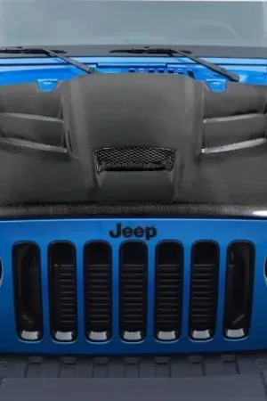 Buy Direct Jeep Wrangler Viper Look Carbon Creations Body Kit- Hood 113645