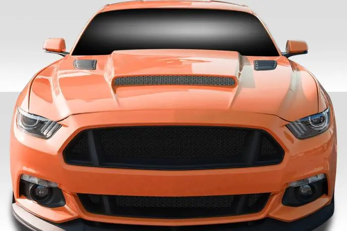 Ford Mustang CVX Duraflex Body Kit- Hood 113412 Fan Favorite