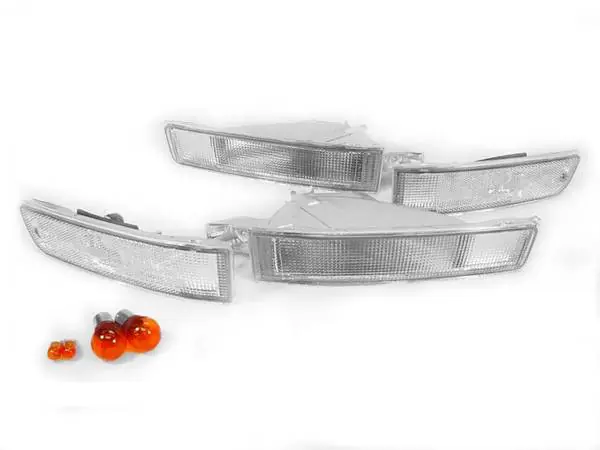 Toyota Camry 4 Pieces Clear DEPO Bumper Signal Light Premium