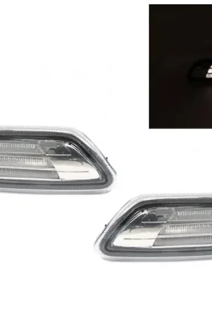 Mercedes W203 C Class Light Bar Clear DEPO Bumper DEPO Side Marker Light Discount
