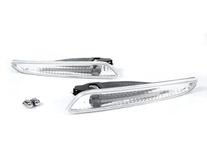 Mercedes W211 E- Class Crystal Clear Front DEPO Bumper Light Fast Shipping