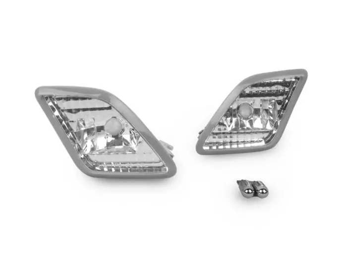 Mercedes W221 S-Class Crystal Clear Bumper DEPO Side Marker Lights Limited Time