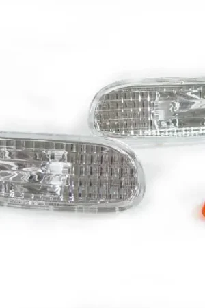 Mitsubishi Eclipse Crystal Clear DEPO Bumper DEPO Side Marker Light Hassle-Free Returns