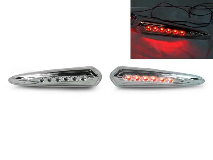 Markdown Nissan Maxima Clear Rear Bumper DEPO Side Marker Light