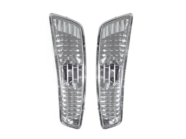 Best Choice Pontiac G8 Crystal Clear Front Bumper DEPO Side Marker