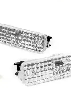 Volkswagen Golf 4 & 99-05 Jetta Crystal Clear Front DEPO Bumper Lights Modern