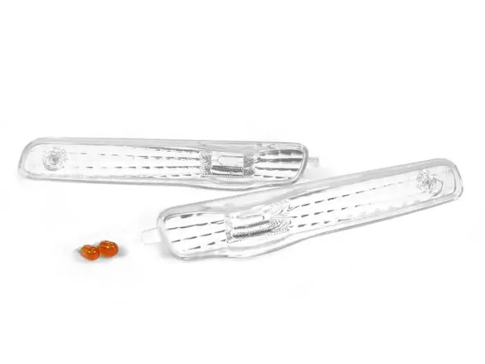 Saturn S-Series 4D&5D Clear Bumper DEPO Side Marker Light New Release