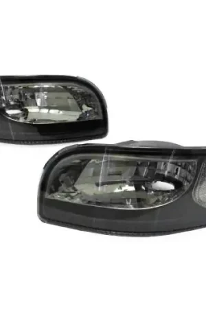 Chevy Corvette C5 Black Smoke Front Signal DEPO Bumper Light Editor’s Pick