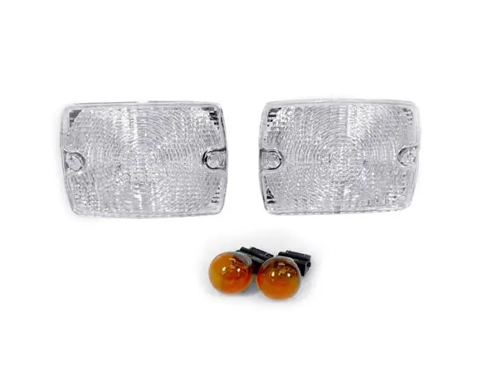 Mega Sale Jeep YJ Wrangler Clear DEPO Bumper Signal Light