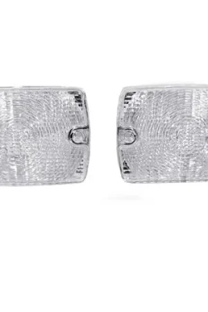 Hot Deal Jeep YJ Wrangler Clear DEPO Bumper Signal Light