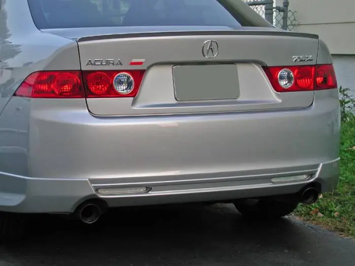 Get Yours Acura TSX Crystal Clear DEPO Rear Bumper Reflector