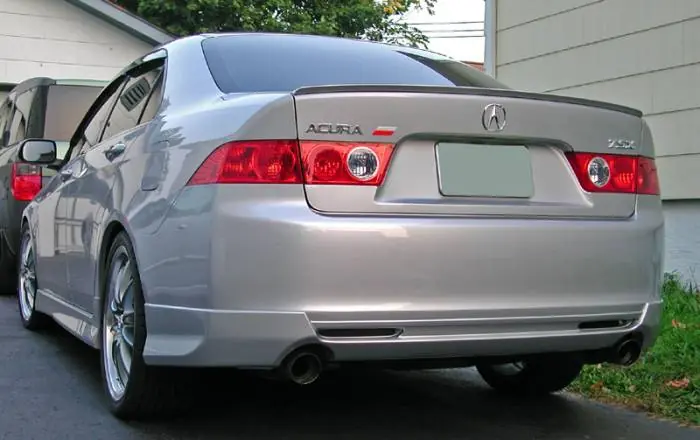 Fresh Stock Acura TSX Crystal Smoke DEPO Rear Bumper Reflector