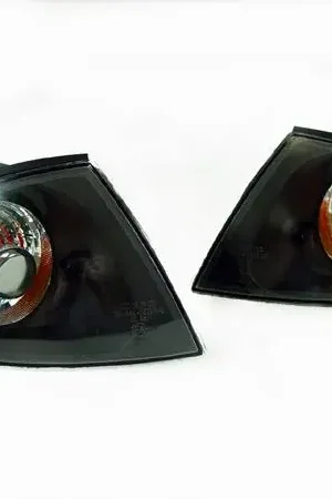 Money Back Guarantee BMW E46 4D/5D Euro Crystal Black DEPO Corner Lights