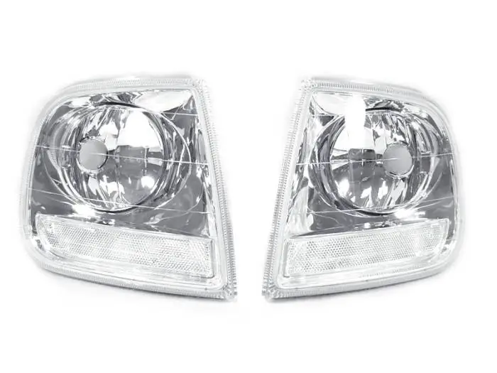 Free Returns Ford F-150 Svt Lighting/F-150 Harley Davidson Edition DEPO Clear Corner Light