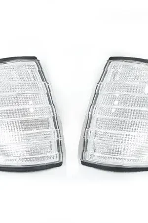 Mercedes W126 S-Class DEPO Clear Corner Lights Set Weekend Sale