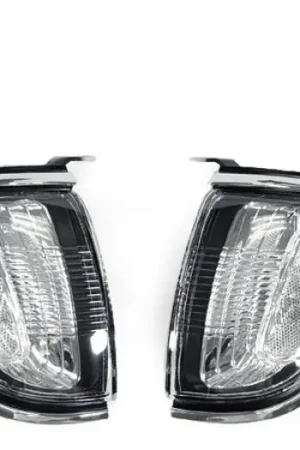 Fan Favorite Toyota Tacoma DEPO Clear Corner Lights With Chrome Trim