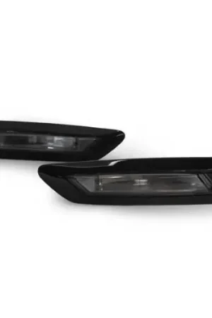 No Minimum Order BMW F10/F11 With Parking Assist Smoke Glossy Black Frame DEPO Side Marker