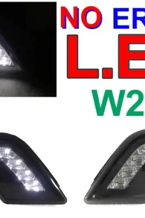 Trending Mercedes W204 C-Class Smoke White Led DEPO Bumper Lights