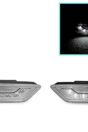 Mercedes W218 Cls Class Clear White Led DEPO Bumper DEPO Side Marker Lights Genuine