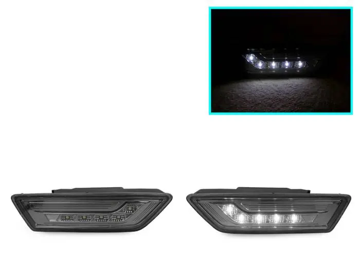 Mercedes W218 Cls Class Smoke White Led DEPO Bumper DEPO Side Marker Lights Seasonal Sale