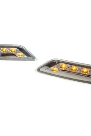 Same Day Shipping Mercedes W221 S- Class Crystal Clear Amber Led Front DEPO Bumper Light