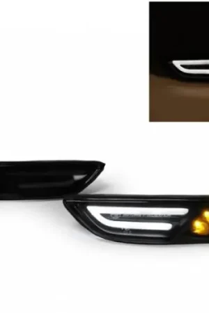 Free Shipping Nissan GT-R R35 Front Smoke White Led DEPO Side Marker Light