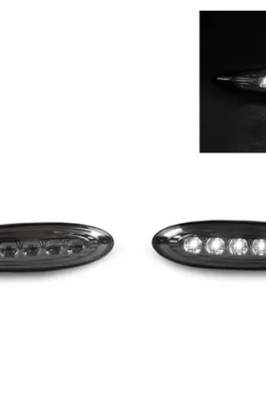 Free Shipping Nissan Maxima Smoke Front White Led Bumper DEPO Side Marker