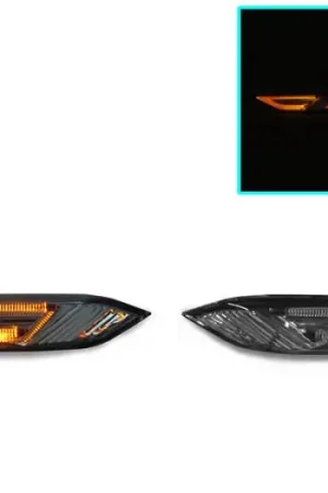 Worldwide Shipping Porsche Cayenne 958 Smoke Amber Led Light Bar DEPO Side Marker