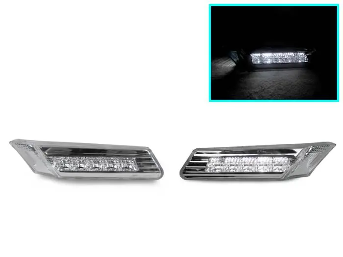 Mega Sale Porsche 997 / Boxster 987 Depo Clear White Led DEPO Side Marker Light