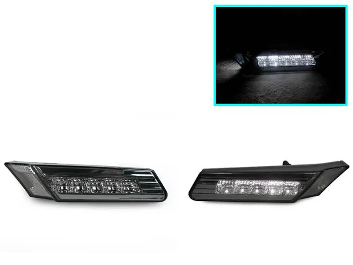 Porsche 997 / Boxster 987 Depo Smoke White Led DEPO Side Marker Light Next Day Delivery