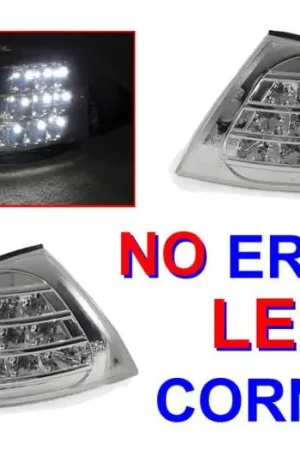 BMW E46 4D/5D Crystal Clear White DEPO Led Corner Lights Editor’s Pick