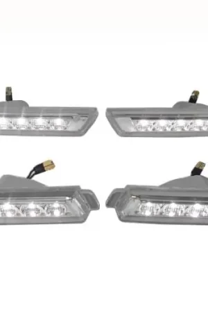 Super Sale Chevy Camaro Clear Led White Front/Rear DEPO Bumper DEPO Side Marker Lights