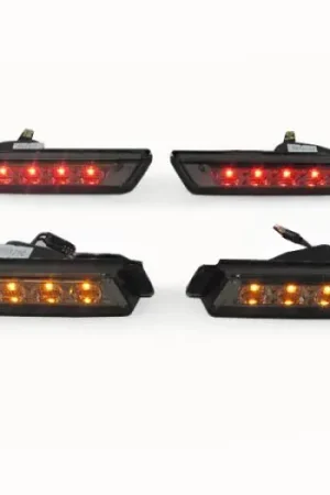 Chevy Camaro Smoke Led Amber Front/Red Rear DEPO Bumper DEPO Side Marker Lights Free Delivery