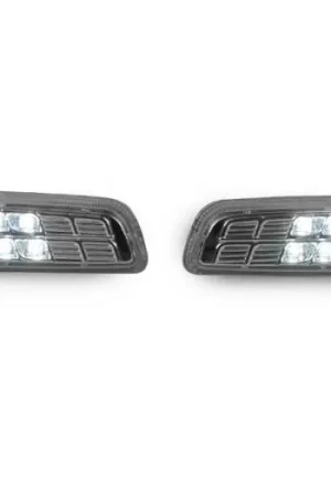 Worldwide Shipping Lexus IS300/GS300/400/430 Crystal Clear White Led DEPO Front Bumper Side Marker