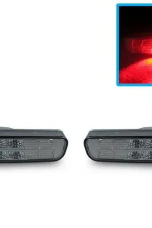 Lexus RX300 Crystal Smoke Red Led DEPO Front Bumper Side Marker Crafted