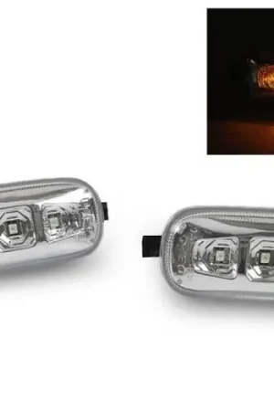 Low Price B6 & 2006-2008 B7 Audi A4/S4/Rs4 Clear Amber Led DEPO Side Marker Lights